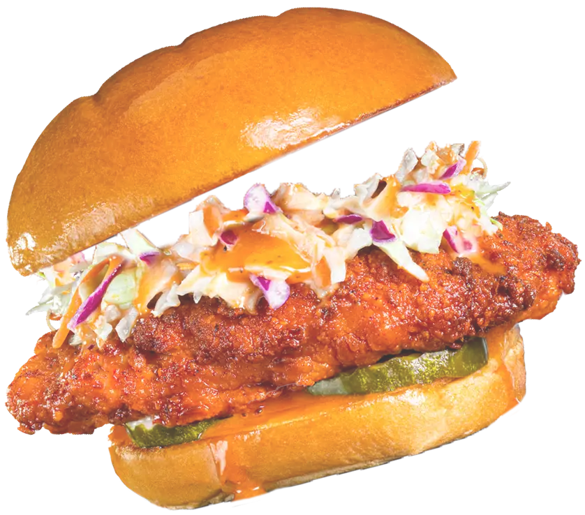 Nashville Hot Chicken sandwich - fast food in new jersey